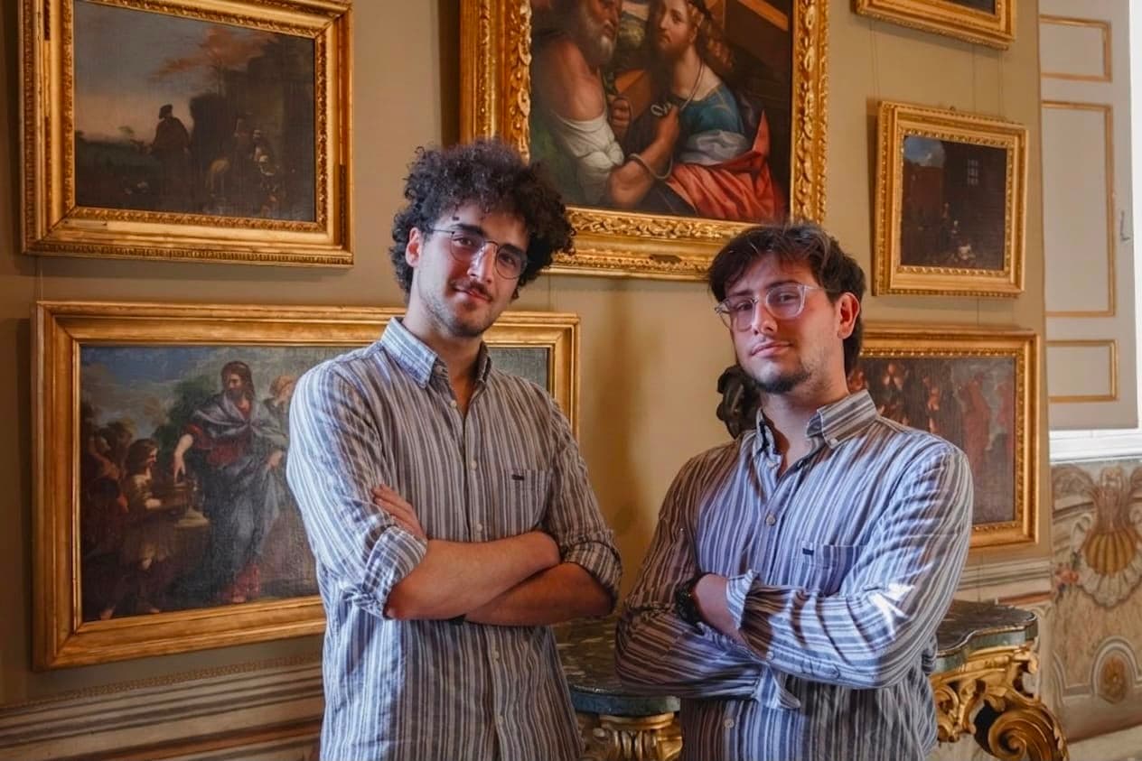 Matteo Ascoli and Noah Bettio Gagnor, founders of MoNa